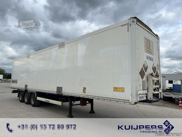 Koffer Krone DryLiner / Box / Front Damage / BPW Drum