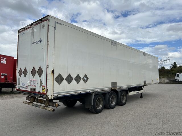 Koffer Krone DryLiner / Box / Front Damage / BPW Drum