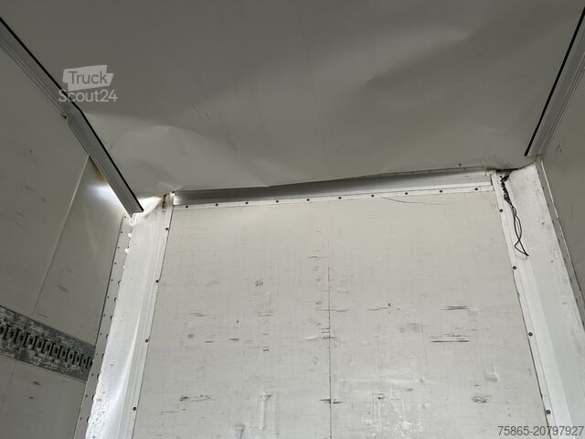 Koffer Krone DryLiner / Box / Front Damage / BPW Drum