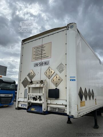 Koffer Krone DryLiner / Box / Front Damage / BPW Drum