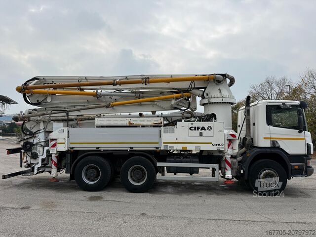 φορτηγό αντλίας σκυροδέματος SCANIA P 114-380