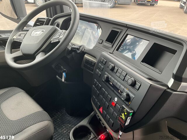 3-sided tipper MAN TGM 18.320 Euro 6 Fassi 13 Tonmeter laadkraan N...