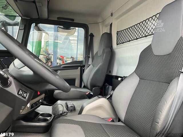 3-sided tipper MAN TGM 18.320 Euro 6 Fassi 13 Tonmeter laadkraan N...
