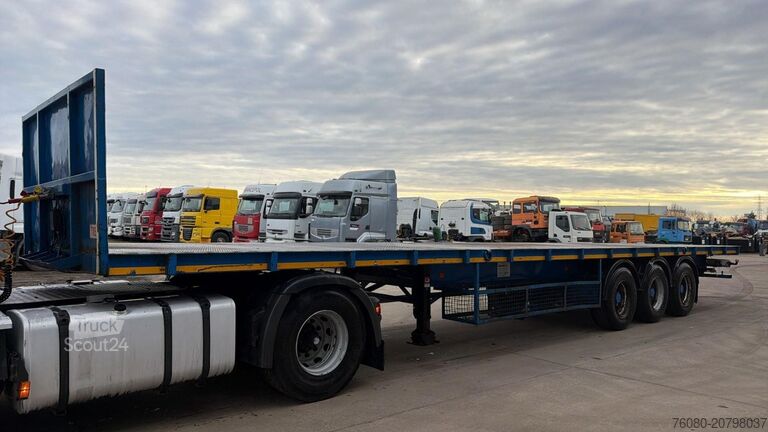 Platformos priekaba Renders ROC 16.27 NA (BELGIAN TRAILER / TOP CONDITION !...