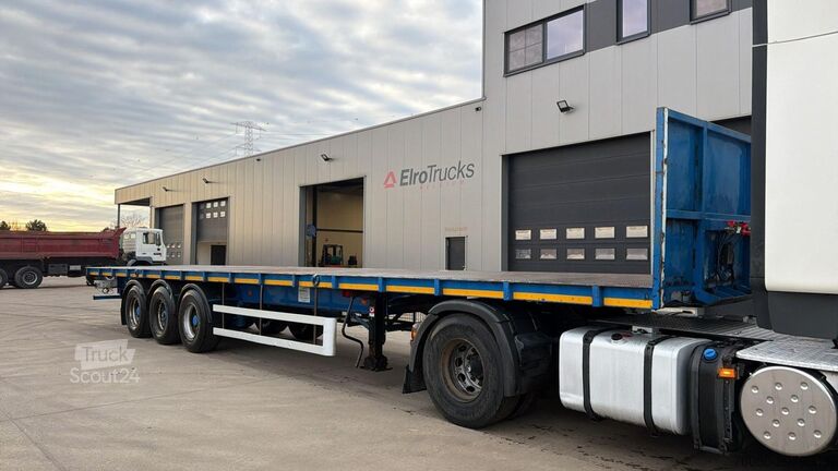 Platformos priekaba Renders ROC 16.27 NA (BELGIAN TRAILER / TOP CONDITION !...