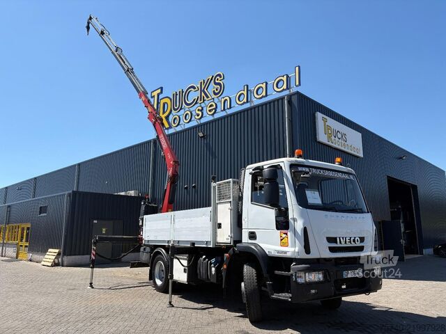 Kraanwagen Iveco Eurocargo 140E21 + FASSI F 95 A 4x extendable +...