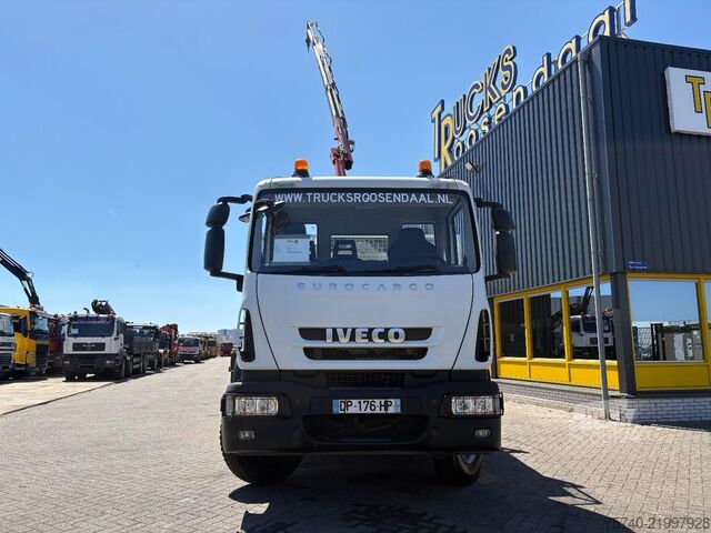Kraanwagen Iveco Eurocargo 140E21 + FASSI F 95 A 4x extendable +...