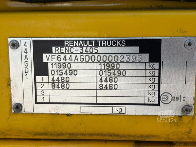 Transport frigorifique Renault Midlum 220 DXI + CARRIER XARIOS 600  + EURO 5 +...