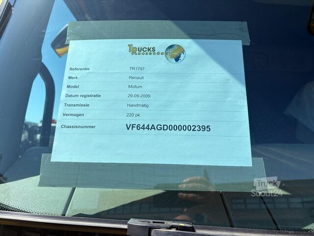 Transport frigorifique Renault Midlum 220 DXI + CARRIER XARIOS 600  + EURO 5 +...