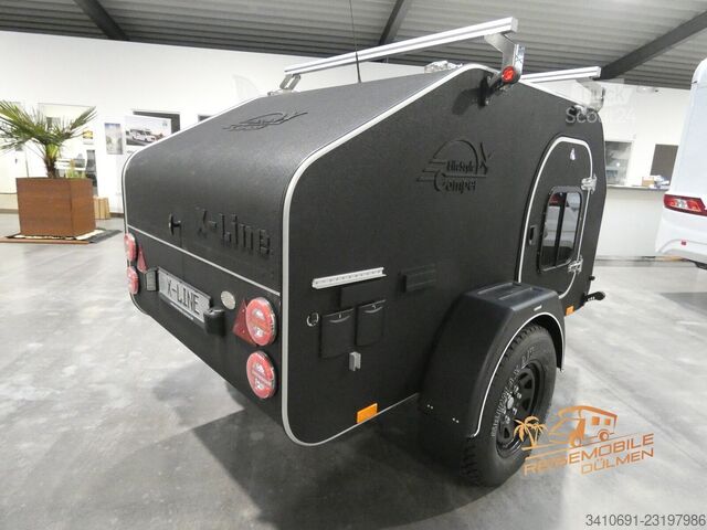 Karavan LifeStyle Camper X-Line AHK Dachreling Außendus