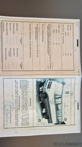 Minibus MERCEDES-BENZ Vorgänger Sprinter O 319 Samba mit Faltdach AC