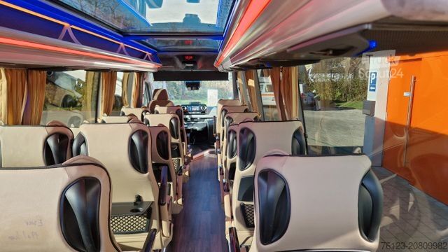 Minibus MERCEDES-BENZ 519 und 517 Glasdach XXL  20 Sitze Stock