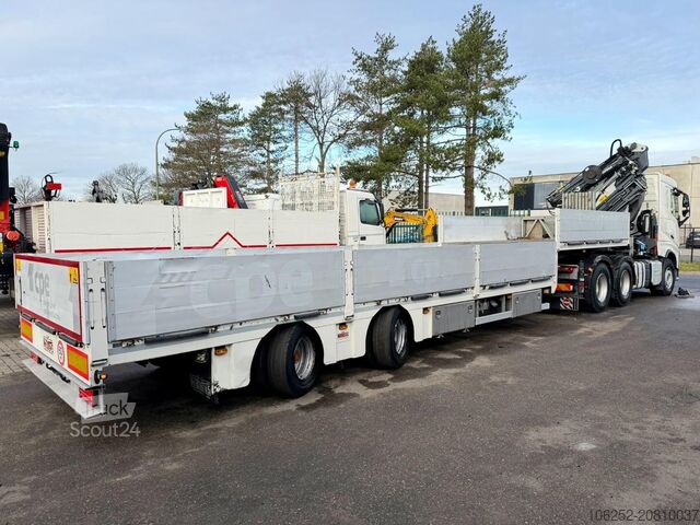 Tovornjak z žerjavom Volvo FH 460 6X4 + CRANE COPMA 530.7 + FlY-JIB 3 + A&...