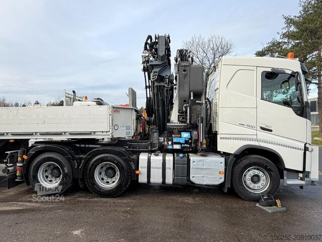 Tovornjak z žerjavom Volvo FH 460 6X4 + CRANE COPMA 530.7 + FlY-JIB 3 + A&...