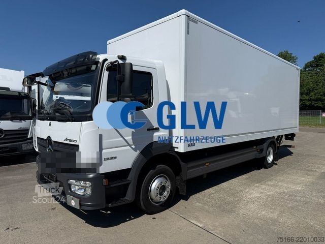 Skříňový nákladní automobil MERCEDES-BENZ ATEGO 1223 L Koffer 7,1 m LBW 1,5 T*3-Sitzer+AHK