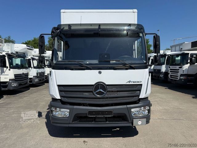 Skříňový nákladní automobil MERCEDES-BENZ ATEGO 1223 L Koffer 7,1 m LBW 1,5 T*3-Sitzer+AHK