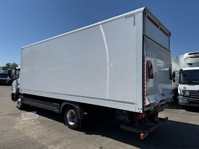Skříňový nákladní automobil MERCEDES-BENZ ATEGO 1223 L Koffer 7,1 m LBW 1,5 T*3-Sitzer+AHK