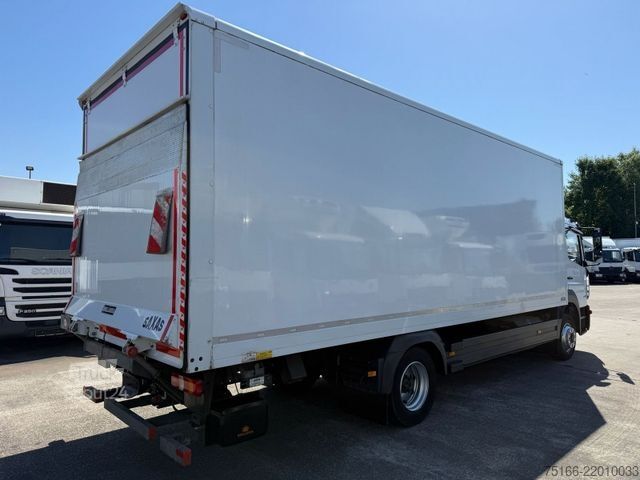 Skříňový nákladní automobil MERCEDES-BENZ ATEGO 1223 L Koffer 7,1 m LBW 1,5 T*3-Sitzer+AHK