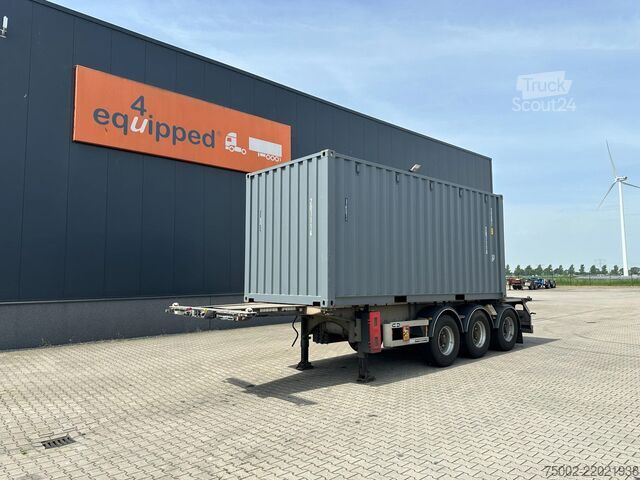 Kovček Van Hool 20FT/30FT ADR CHASSIS + new (ONE-WAY) 20FT DV 8...