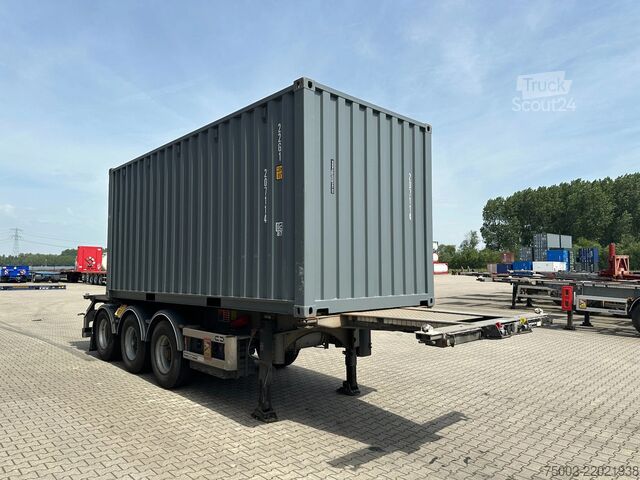 Kovček Van Hool 20FT/30FT ADR CHASSIS + new (ONE-WAY) 20FT DV 8...