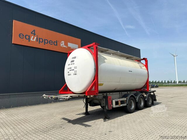 Rezervoar Van Hool 20FT/30FT ADR CHASSIS + 20FT SWAP TANKCONTAINER...