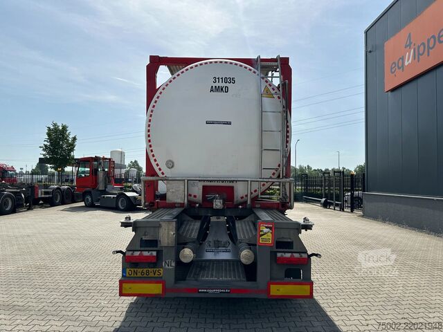 Rezervoar Van Hool 20FT/30FT ADR CHASSIS + 20FT SWAP TANKCONTAINER...