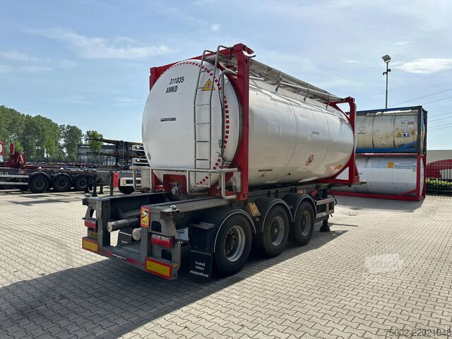 Rezervoar Van Hool 20FT/30FT ADR CHASSIS + 20FT SWAP TANKCONTAINER...