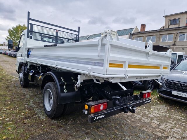 Furgon FUSO Canter 7C18/2800 MEILLER 3-S Kipper