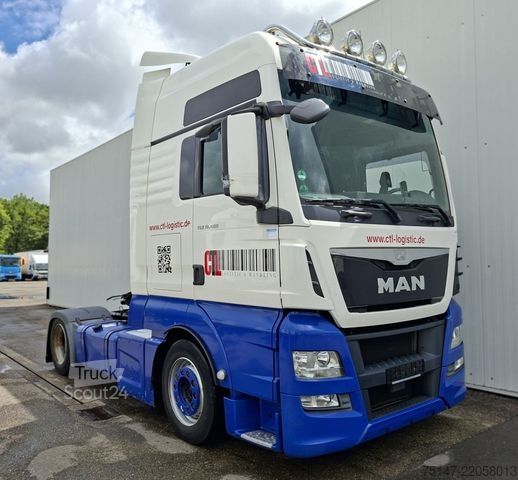وحدة جر ذات حجم كبير MAN TGX 18.480 4x2 LLS-U XXL ACC Hubsattelplatte