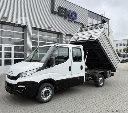 Three-way tipper van iveco Daily 35-120 Dreiseitenkipper DoKa/ AHK/ HU neu