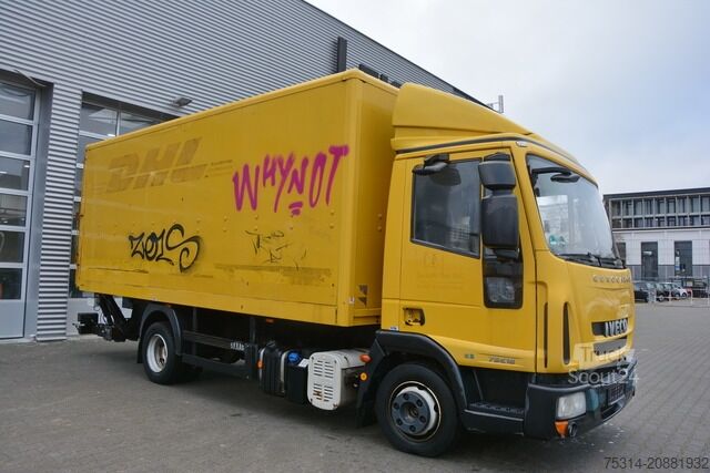 Dubă cu caroserie tip cutie iveco ML 75E16/P Klima/ LBW/ Retarder/ Tempomat LBW BÄR 1500kg