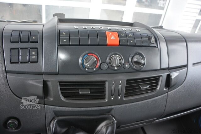 Flatbed truck iveco ML120E18 Kran Hiab 088 B -3 Klima 2x AHK