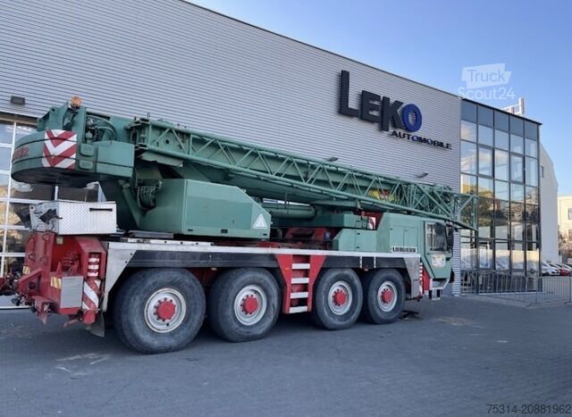 Tovorna dvigalka na tovornjaku liebherr LTM 1080/1