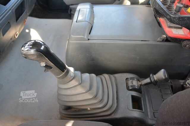 Automobilis ar plakanu platformu man TGA 18.350 Kran Palfinger PK12001 L Palettenzange