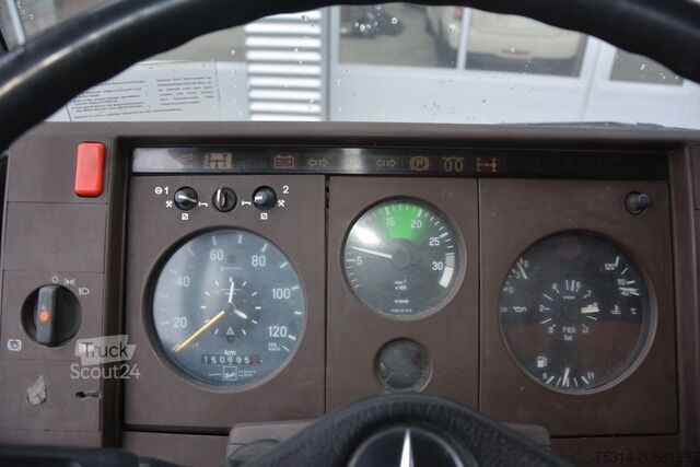 Kravas mikroautobuss ar pašizgāzēju mercedes-benz 814d Dreiseitenkipper