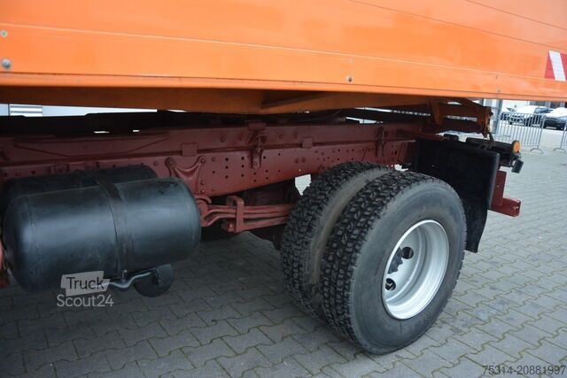 Kravas mikroautobuss ar pašizgāzēju mercedes-benz 814d Dreiseitenkipper