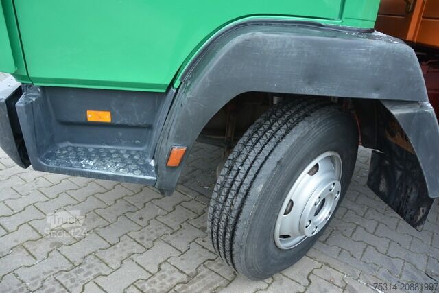 Kravas mikroautobuss ar pašizgāzēju mercedes-benz 814d Dreiseitenkipper