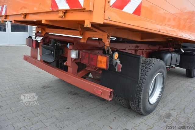 Kravas mikroautobuss ar pašizgāzēju mercedes-benz 814d Dreiseitenkipper