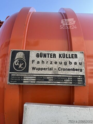 Vakuuma autocisterna mercedes-benz Actros 2543 6X2 14.000l