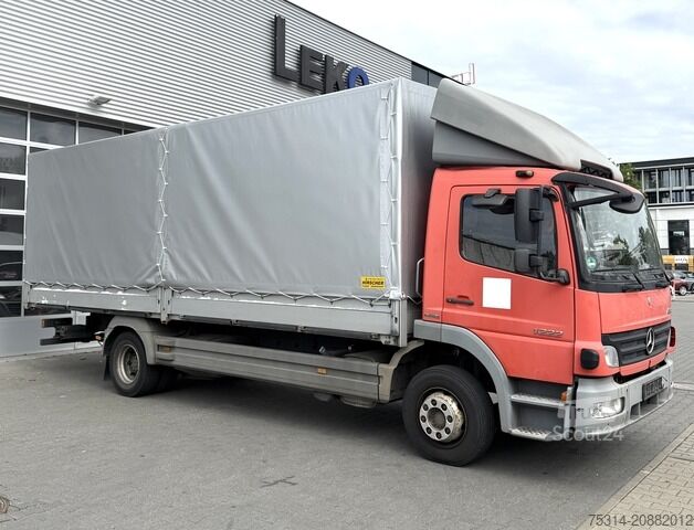 Platformas kravas automašīna ar tentu mercedes-benz Atego 1222 L Automatik/Klima/AHK