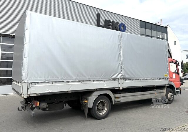 Platformas kravas automašīna ar tentu mercedes-benz Atego 1222 L Automatik/Klima/AHK