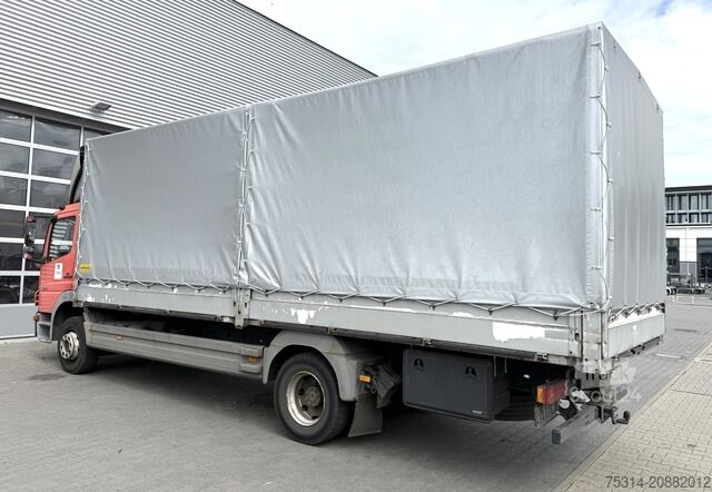 Platformas kravas automašīna ar tentu mercedes-benz Atego 1222 L Automatik/Klima/AHK