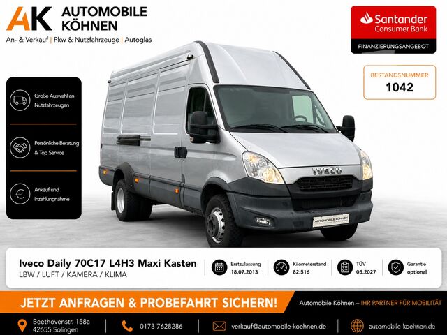 Korotettu pakettiauto Iveco 70C15 72C15 Kasten L4H2 Maxi  1 HAND   LBW   LUFT