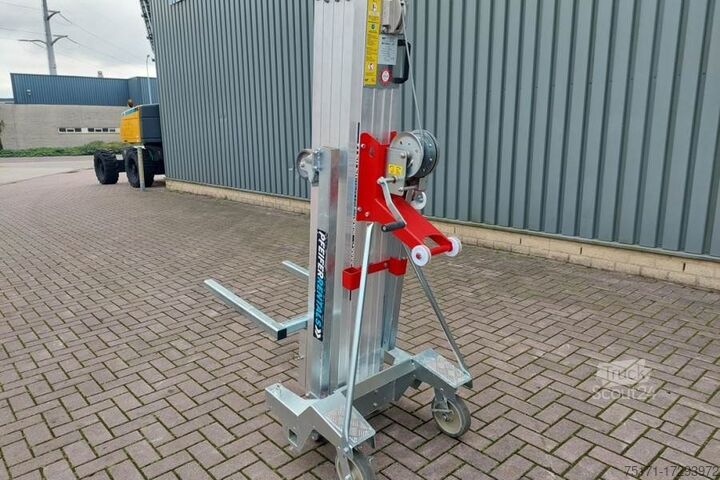 Plataforma de trabajo telescópica articulada AlpLift Large 620 Material Lift, Valid inspection,