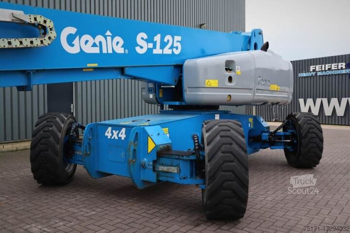 Teleskopbühne Genie S125 Valid inspection, *Guarantee! Diesel, 4x4x4 D