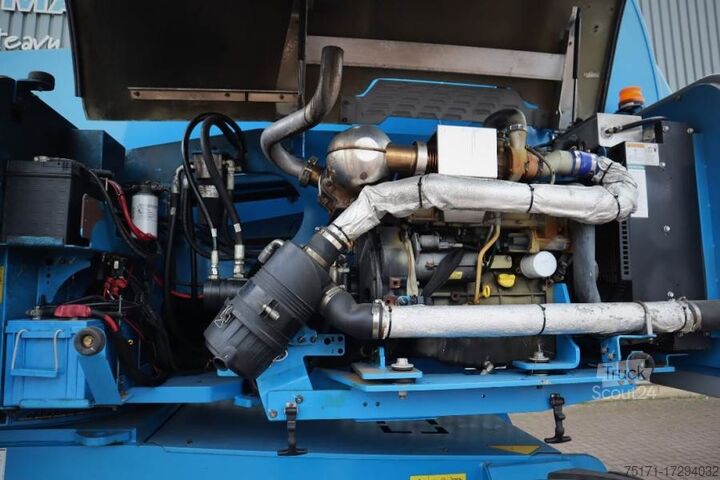 Teleskopbühne Genie S125 Diesel, 4x4x4 Drive, 40.1m Working Height, 24