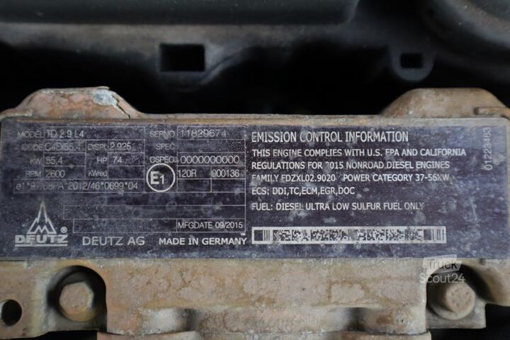 Teleskopbühne Genie S125 Diesel, 4x4x4 Drive, 40.1m Working Height, 24