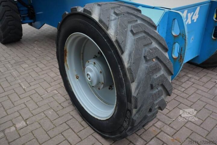 Teleskopbühne Genie S125 Diesel, 4x4x4 Drive, 40.1m Working Height, 24