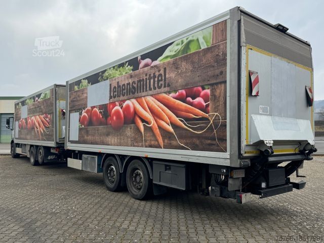 Koelwagen MERCEDES-BENZ ANTOS 2540 L / DURCHLADE / KOMPLETTZUG / 2 x LBW