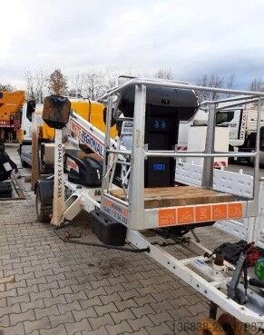 Remolque con plataforma de trabajo Dino 135 T